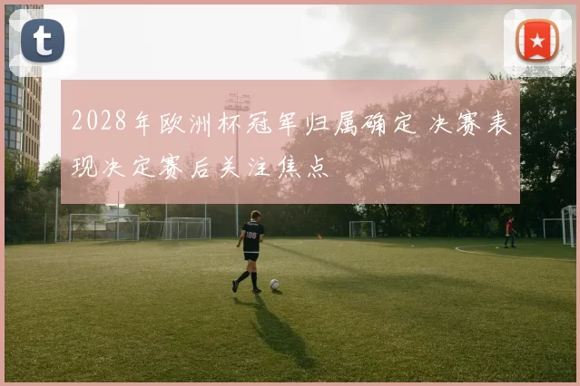 2028年欧洲杯冠军归属确定 决赛表现决定赛后关注焦点